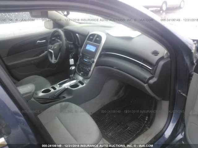 1G11B5SL3EF125168 - 2014 CHEVROLET MALIBU LS BLUE photo 5
