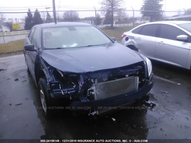 1G11B5SL3EF125168 - 2014 CHEVROLET MALIBU LS BLUE photo 6