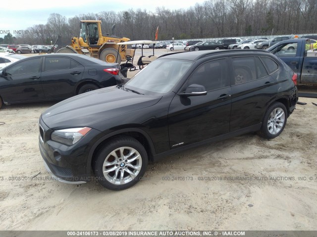 WBAVL1C51FVY25466 - 2015 BMW X1 XDRIVE28I BLACK photo 2