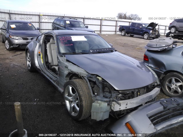 JN1BZ34E27M553390 - 2007 NISSAN 350Z COUPE SILVER photo 6