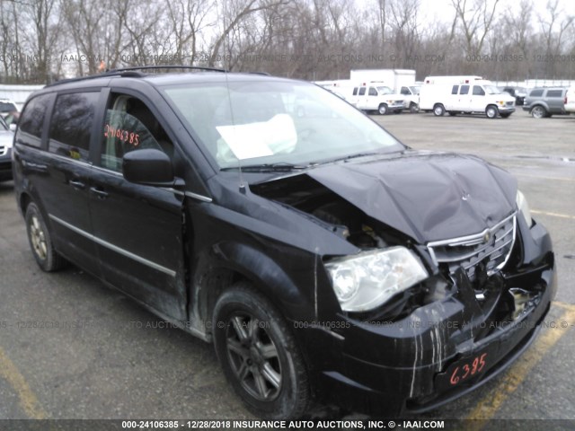 2A8HR54XX9R602218 - 2009 CHRYSLER TOWN & COUNTRY TOURING BLACK photo 1