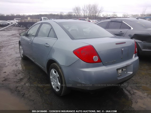 1G2ZF57BX84131147 - 2008 PONTIAC G6 VALUE LEADER/BASE BLUE photo 3