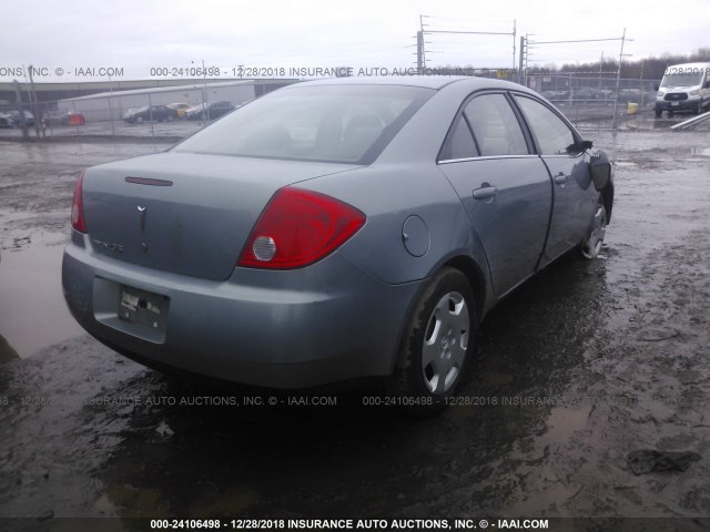 1G2ZF57BX84131147 - 2008 PONTIAC G6 VALUE LEADER/BASE BLUE photo 4