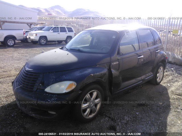 3C8FY68834T328939 - 2004 CHRYSLER PT CRUISER LIMITED BLACK photo 2