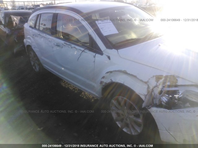 1B3CB5HA1BD153324 - 2011 DODGE CALIBER HEAT WHITE photo 6