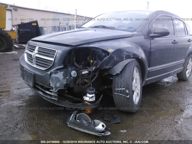 1B3HB48B38D574642 - 2008 DODGE CALIBER SXT BLUE photo 6