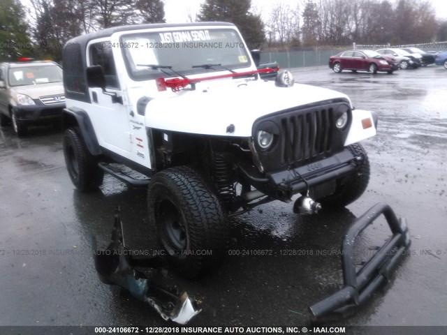 1J4FY29P8VP440801 - 1997 JEEP WRANGLER / TJ SE WHITE photo 6