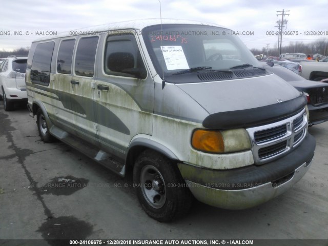 2B6HB11Y4XK513997 - 1999 DODGE RAM VAN B1500 WHITE photo 1