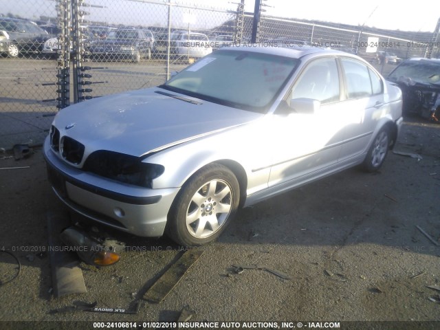 WBAAZ334X4KP88996 - 2004 BMW 325 IS SULEV SILVER photo 2