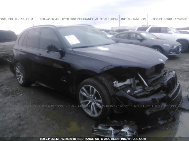 5UXKR6C56F0J76339 - 2015 BMW X5 XDRIVE50I BLACK photo 1