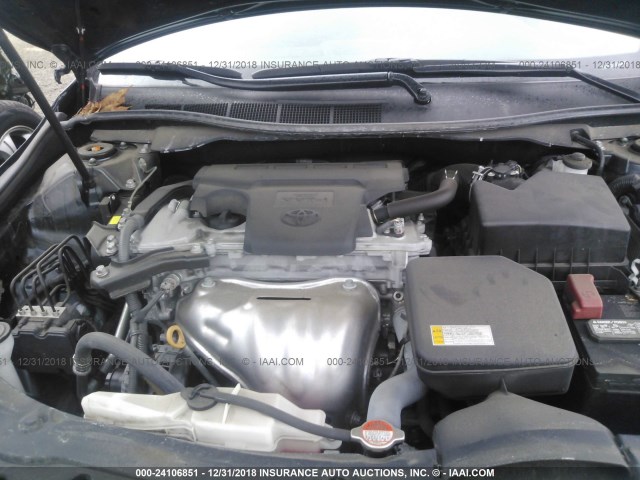 4T1BF1FK1GU249461 - 2016 TOYOTA CAMRY LE/XLE/SE/XSE Light Blue photo 10