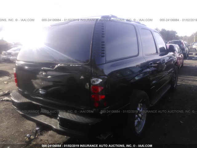 1GKEK63U02J222640 - 2002 GMC DENALI BLACK photo 4