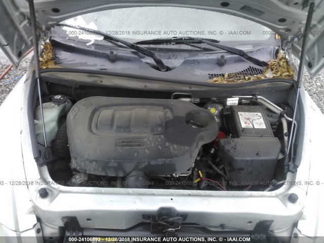 3GNBAAFW0BS641045 - 2011 CHEVROLET HHR LS Plata foto 10
