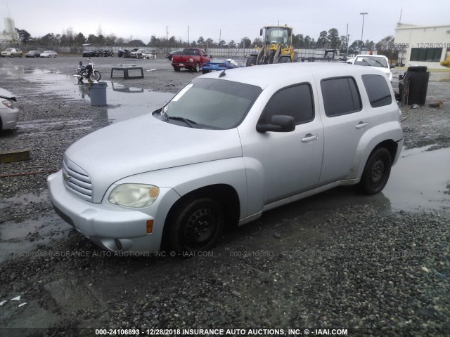 3GNBAAFW0BS641045 - 2011 CHEVROLET HHR LS Plata foto 2