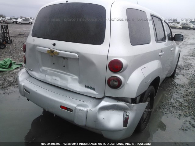 3GNBAAFW0BS641045 - 2011 CHEVROLET HHR LS Plata foto 6