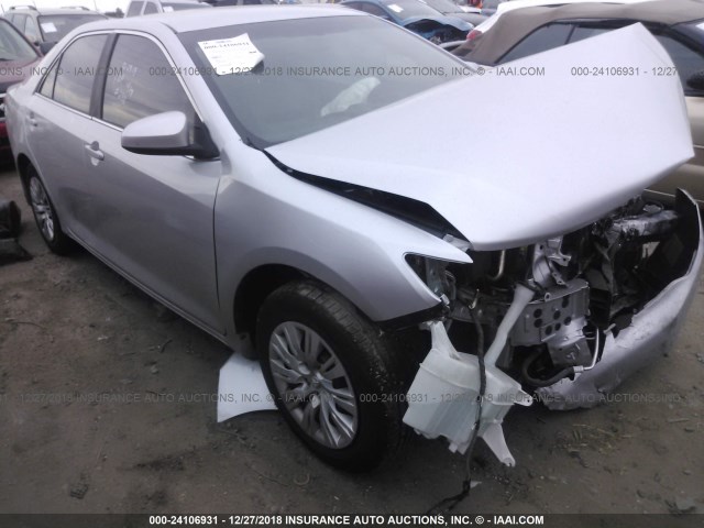 4T1BF1FK9DU252734 - 2013 TOYOTA CAMRY L/SE/LE/XLE 银色 照片 1
