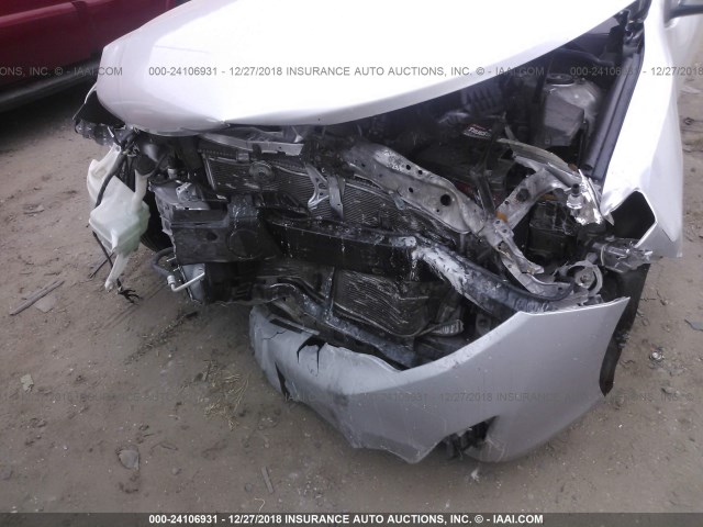 4T1BF1FK9DU252734 - 2013 TOYOTA CAMRY L/SE/LE/XLE 银色 照片 6