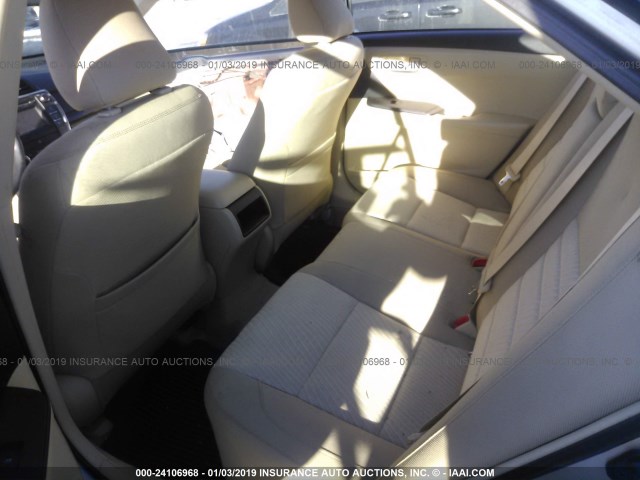 4T4BF1FK9FR506810 - 2015 TOYOTA CAMRY LE/XLE/SE/XSE TAN photo 8