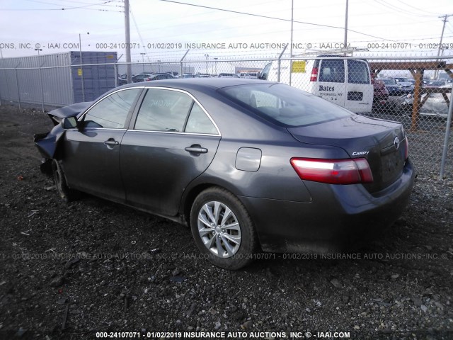 4T1BE46K49U306162 - 2009 TOYOTA CAMRY SE/LE/XLE GRAY photo 3