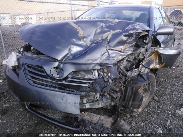 4T1BE46K49U306162 - 2009 TOYOTA CAMRY SE/LE/XLE GRAY photo 6