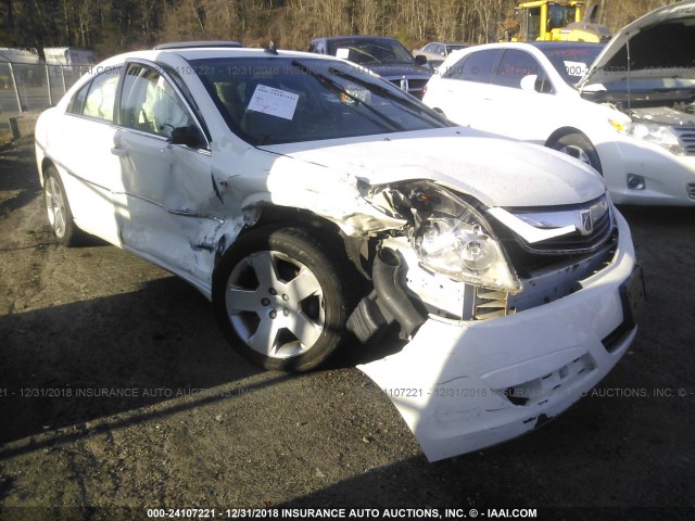 1G8ZS57N37F194959 - 2007 SATURN AURA XE WHITE photo 1