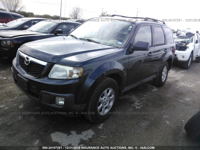 4F2CZ06G79KM05541 - 2009 MAZDA TRIBUTE S Dark Blue photo 2