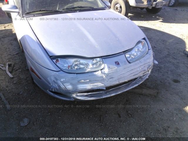 1G8ZY12722Z251286 - 2002 SATURN SC2 SILVER photo 6