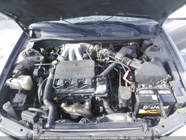 JT2BF22K0Y0268987 - 2000 TOYOTA CAMRY CE/LE/XLE GRAY photo 10
