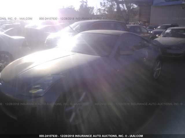 JN1AZ34DX3T102291 - 2003 NISSAN 350Z COUPE GRAY photo 2