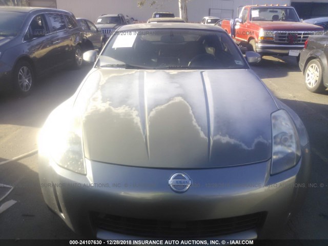 JN1AZ34DX3T102291 - 2003 NISSAN 350Z COUPE GRAY photo 6