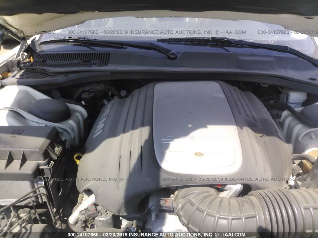 2C3JA63H15H563670 - 2005 CHRYSLER 300C CREAM photo 10