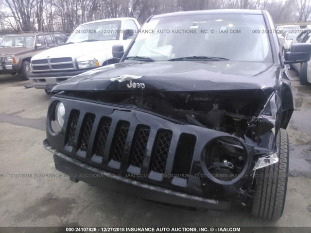 1C4NJPFA2FD220544 - 2015 JEEP PATRIOT LATITUDE BLACK photo 6