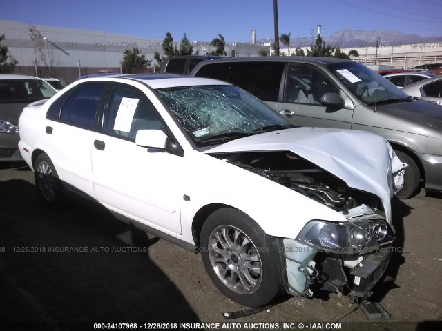 YV1VS275X3F970737 - 2003 VOLVO S40 1.9T WHITE photo 1