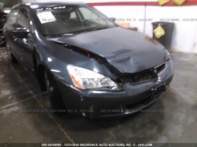 JHMCN36435C016644 - 2005 HONDA ACCORD HYBRID GRAY photo 6