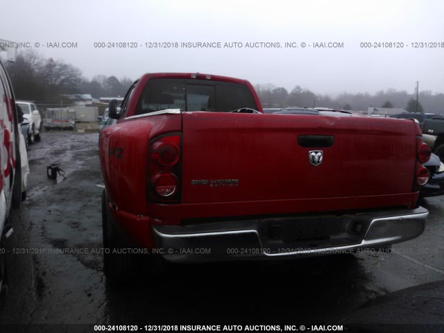 3D7ML48A27G822887 - 2007 DODGE RAM 3500 ST/SLT RED photo 8