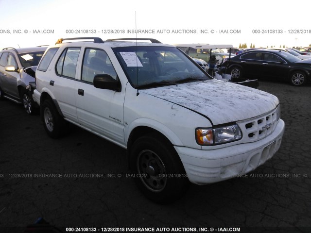 4S2CK58W9Y4328880 - 2000 ISUZU RODEO S/LS/LSE WHITE photo 1