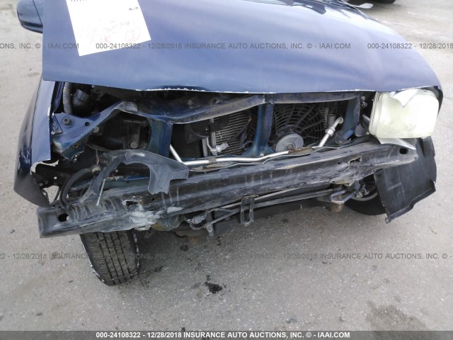 2CNBJ634826944769 - 2002 CHEVROLET TRACKER LT BLUE photo 6