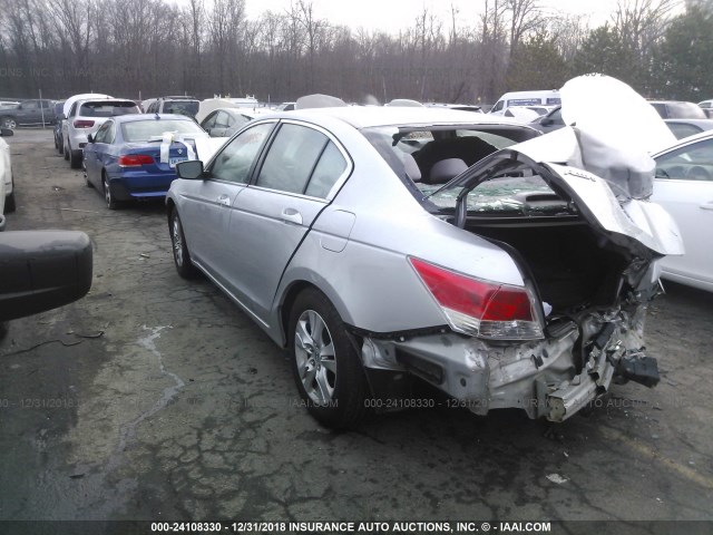 1HGCP26409A108738 - 2009 HONDA ACCORD LXP SILVER photo 3