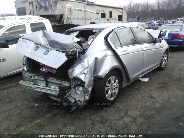 1HGCP26409A108738 - 2009 HONDA ACCORD LXP SILVER photo 4