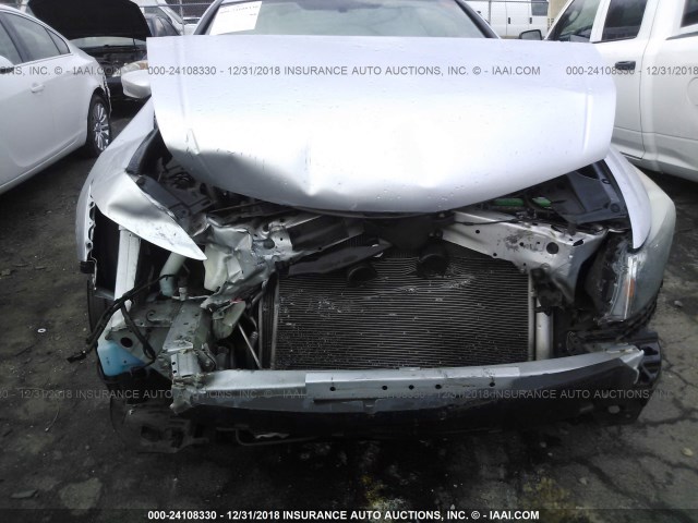 1HGCP26409A108738 - 2009 HONDA ACCORD LXP SILVER photo 6