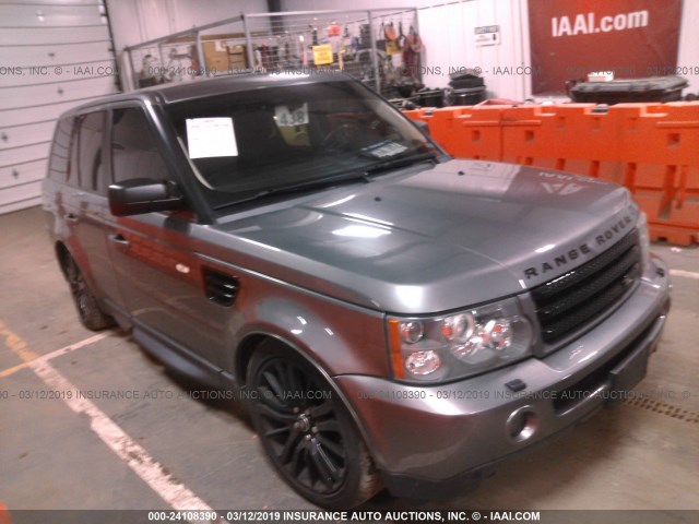 SALSH234X9A191003 - 2009 LAND ROVER RANGE ROVER SPORT SUPERCHARGED GRAY photo 1