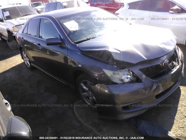 4T1BE46K09U342298 - 2009 TOYOTA CAMRY SE/LE/XLE GRAY photo 1