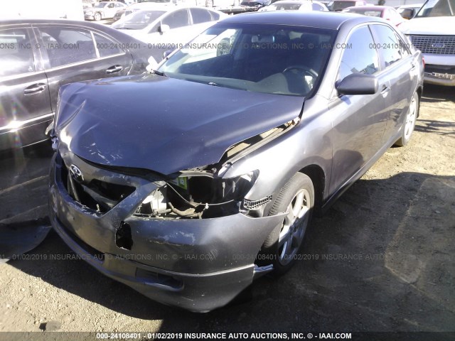 4T1BE46K09U342298 - 2009 TOYOTA CAMRY SE/LE/XLE GRAY photo 2