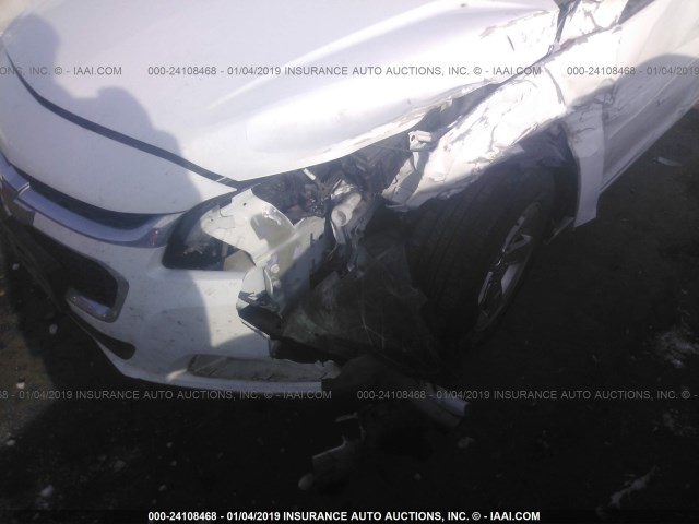 1G11B5SL9FF285072 - 2015 CHEVROLET MALIBU LS WHITE photo 6