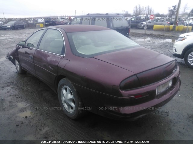 1G3GR62C4X4113435 - 1999 OLDSMOBILE AURORA MAROON photo 3