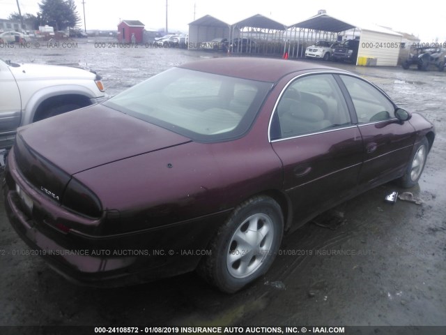 1G3GR62C4X4113435 - 1999 OLDSMOBILE AURORA MAROON photo 4