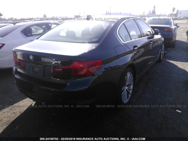 WBAJE5C30HG915715 - 2017 BMW 540 I BLACK photo 4