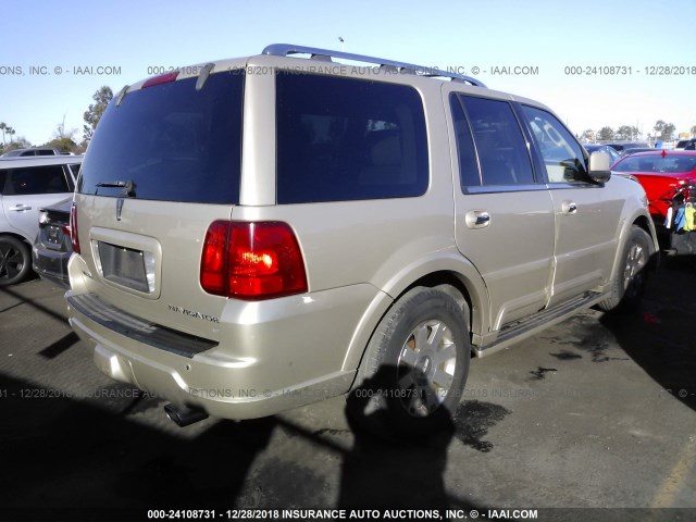 5LMFU27R24LJ25352 - 2004 LINCOLN NAVIGATOR 香槟色 照片 4