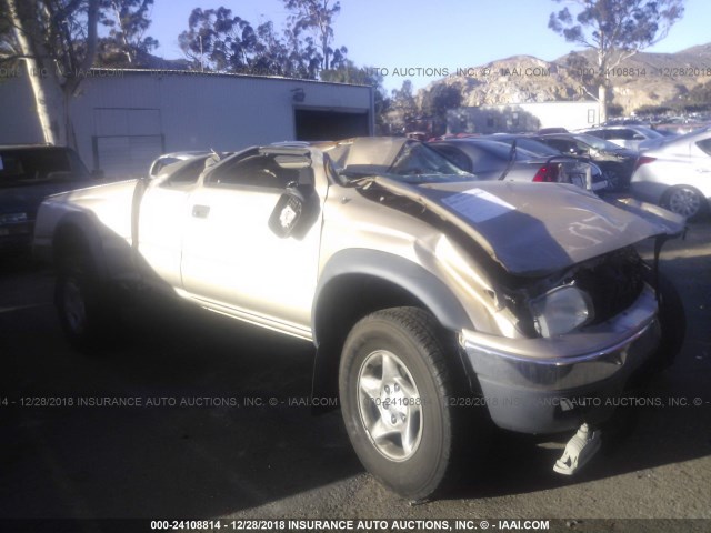 5TESN92NX2Z102660 - 2002 TOYOTA TACOMA XTRACAB PRERUNNER GOLD photo 1