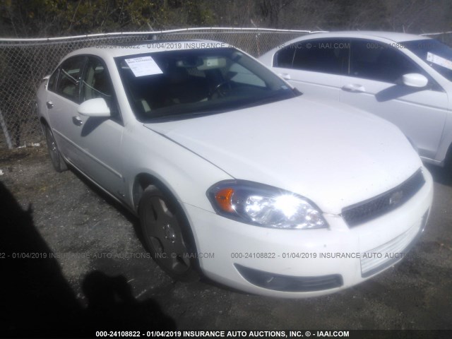 2G1WD58C669381466 - 2006 CHEVROLET IMPALA SUPER SPORT WHITE photo 1